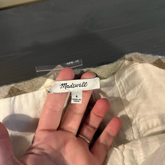 Madewell Quilted Flannel Mini Skirt In Gingham Check NEW - Picture 7 of 10